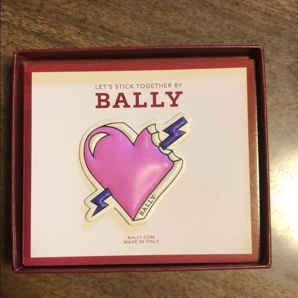 Balky leather sticker